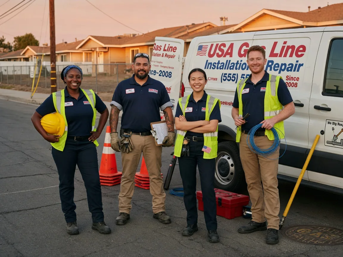 Gas Line Installation company in Castleton, VA